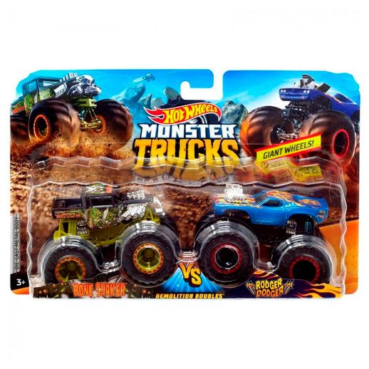 Hot Wheels Monster Trucks Bone Shaker Rodger Dodger - Mattel