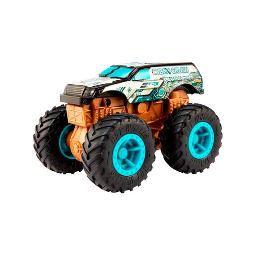 Hot Wheels Monster TruckTrucks Bash Ups Cyber Crush - Mattel