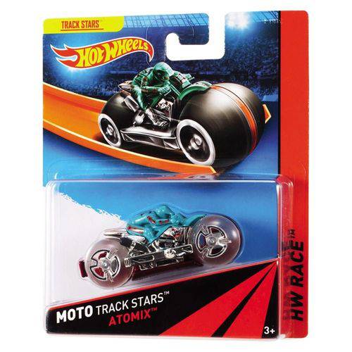 Hot Wheels Moto Track Stars Atomix - Mattel