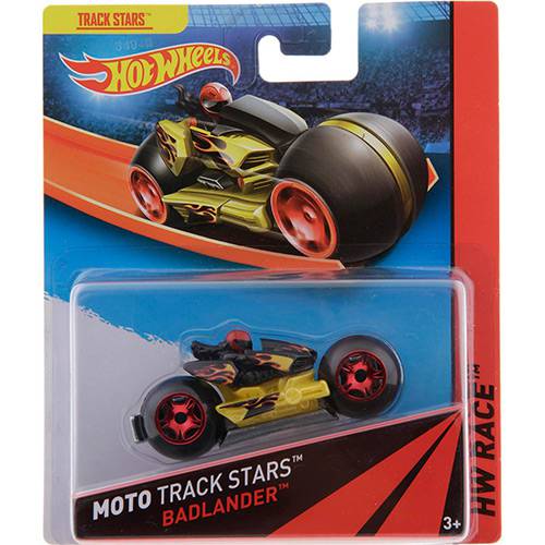 Hot Wheels Moto Track Stars Badlander - Mattel