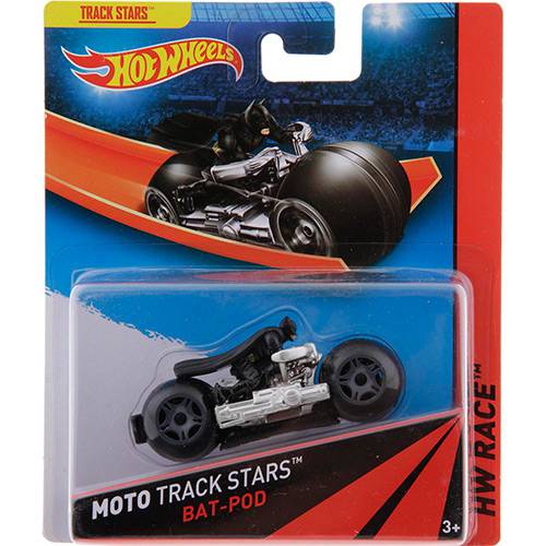 Hot Wheels Moto Track Stars Bat-Pod - Mattel