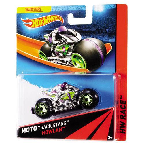 Hot Wheels Moto Track Stars Howlan - Mattel
