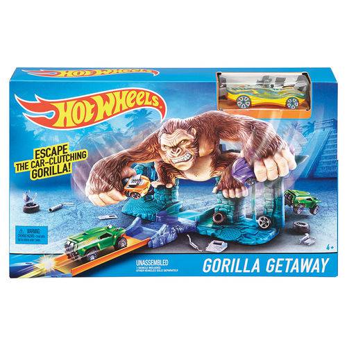 Hot Wheels Pista Radical Escape do Gorila - Mattel