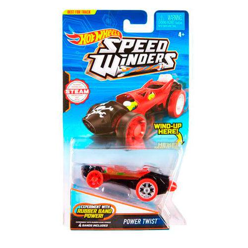 Hot Wheels Speed Winders Carrinhos Power Twist - Mattel