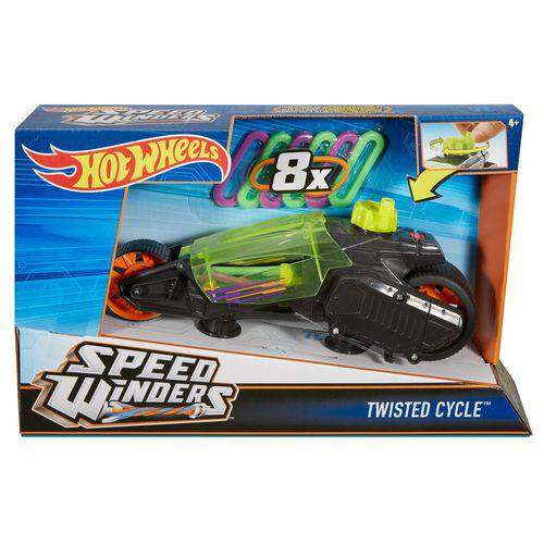 Hot Wheels Speed Winders Moto Giro Verde - Mattel