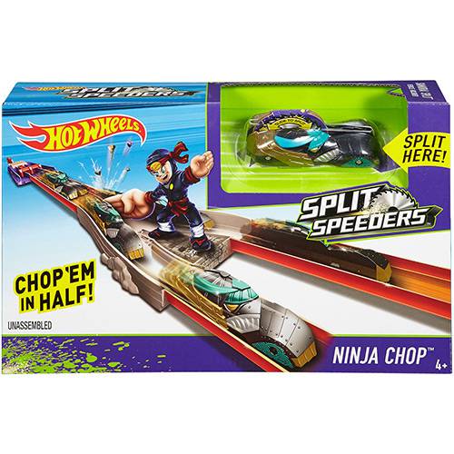 Hot Wheels Split Speeders Ninja - Mattel