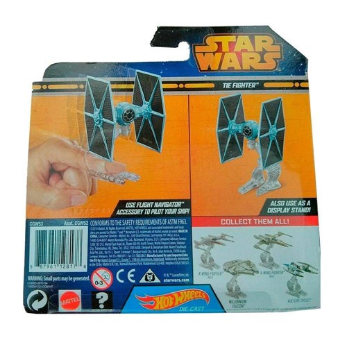 Hot Wheels Star Wars Naves Tie Fighter - Mattel