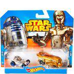 Hot Wheels Star Wars Pacote 2 Carros R2-D2 e C-3po - Mattel