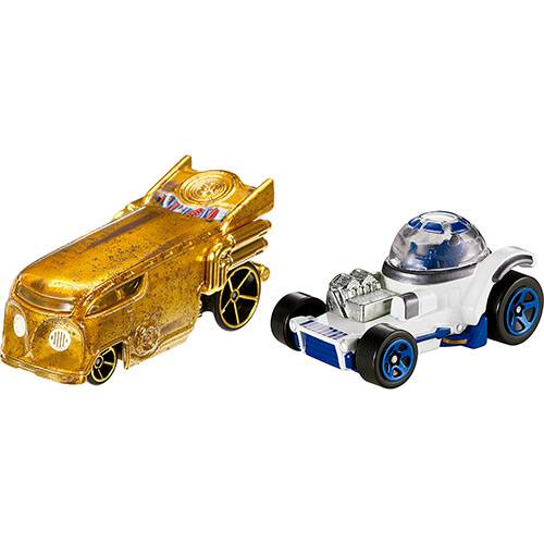 Hot Wheels Star Wars R2D2 e C3PO - Mattel