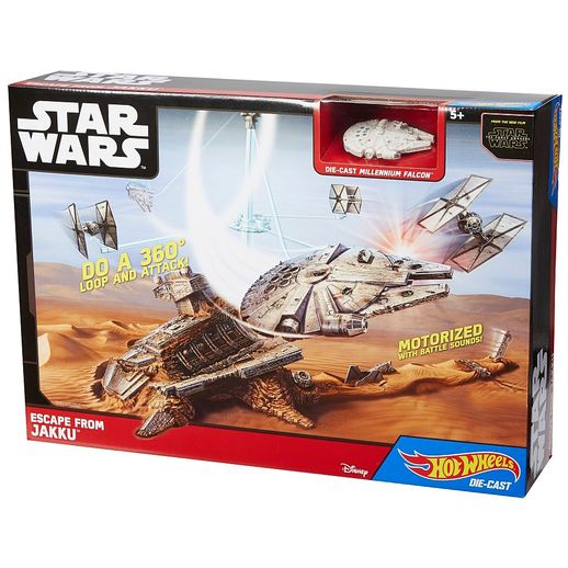 Hot Wheels Star Wars Starship Ep.7 Playset - Mattel