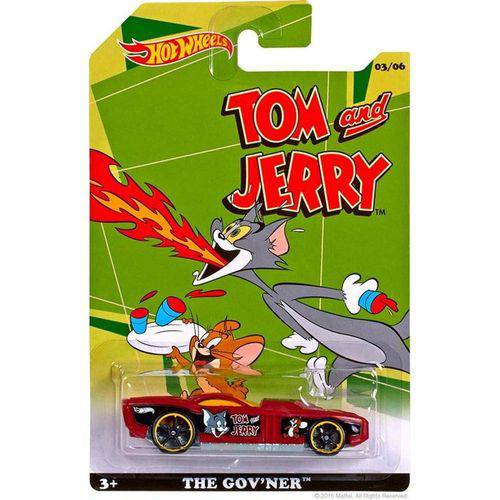 Hot Wheels -Tom e Jerry Carrinhos Sortidos - Mattel