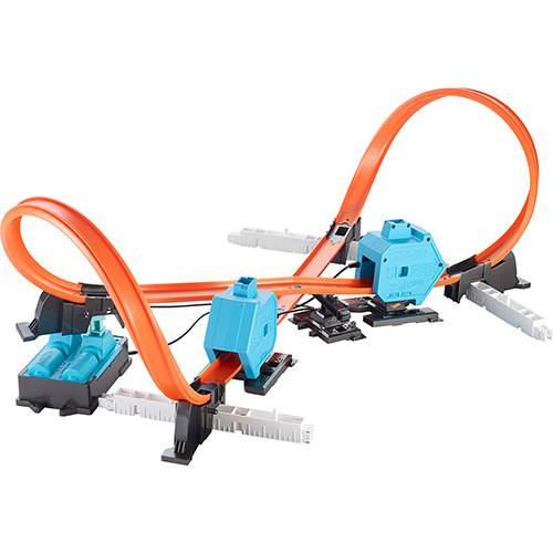 Hot Wheels Track Builder Duplo Lancador - Mattel