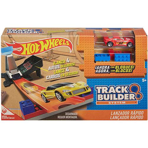 Hot Wheels Track & Builder Lançador Rápido - Mattel