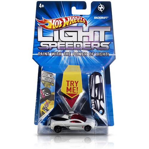 Hot Wheels - Veículos Light Speeders - Back Draft - Mattel