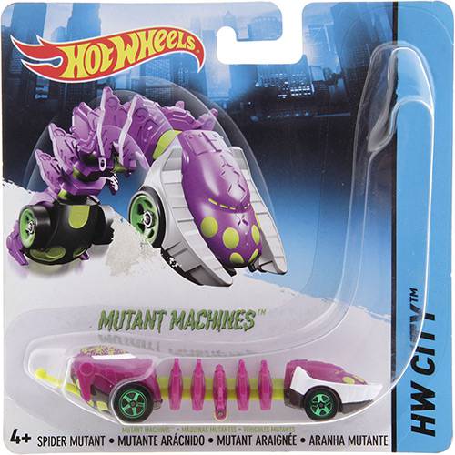 Hot Wheels Veículos Mutant Machines Aranha Mutante - Mattel