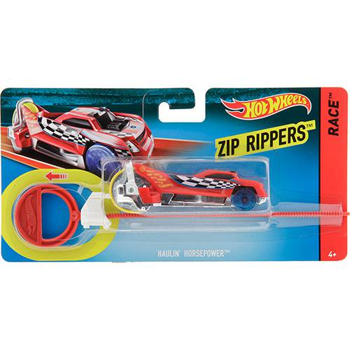 Hot Wheels Zip Rippers Carros Lançadores Haulin' Horsepower - Mattel