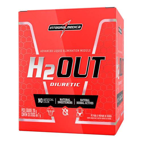 H2out - 30 Sticks - Integral Médica - Sabor Maça com Canela