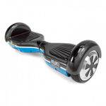 Hoverboard Balance Wheel Skate Eletrico Bivolt Azul e Carbono Two Dogs