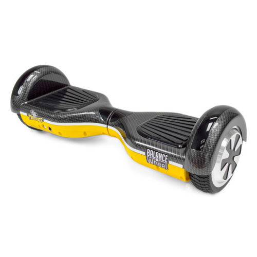 Hoverboard Two Dogs Carbon Color Amarelo