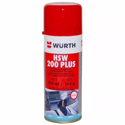 Hsw 200 Plus Limpa Ar Condicionado Sem Aroma Würth