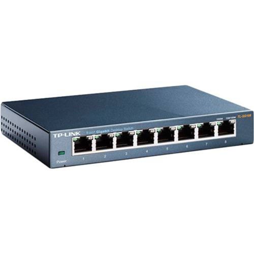 Hub/Switch 8 Portas 10/100/1000 Tp-Link(Tl-Sg108)