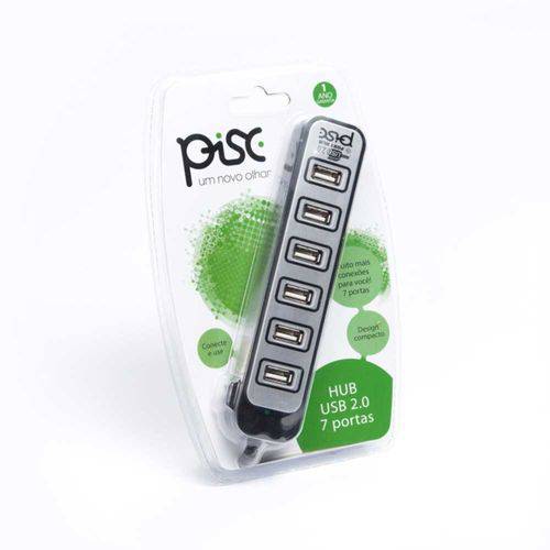 Hub USB 2.0 7 1829 Portas Pisc