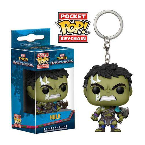 Hulk Gladiador - Thor Ragnarok MARVEL - Funko Pocket Chaveiro