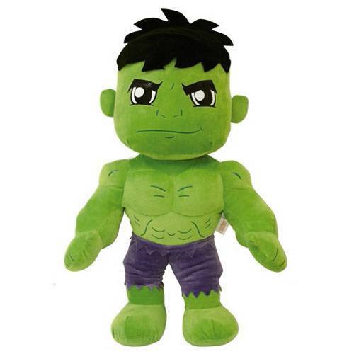 Hulk - Pelúcia Vingadores Marvel - 35 Cm