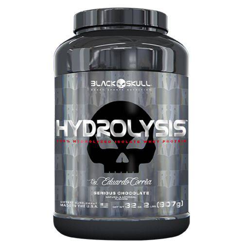 Hydrolisys 2lbs - Black Skull-Morango