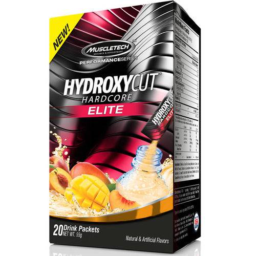 Hydroxycut Hardcore Elite C/ 20 Sachês - Muscletech