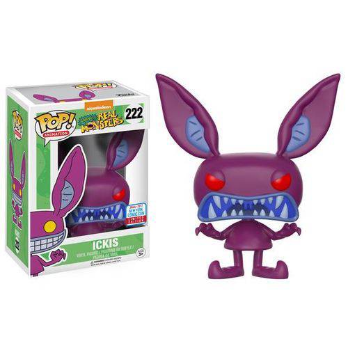Ickis 266 Pop Funko Real Monsters Esclusivo Nycc