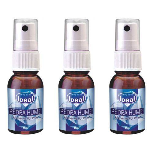 Ideal Pedra Hume Spray 30ml (kit C/03)