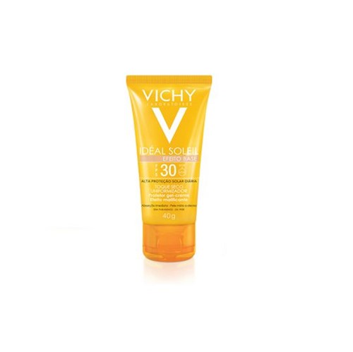 Ideal Soleil Vichy Efeito Base Fps30 Toque Seco Gel Creme 40g