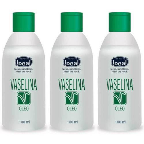 Ideal Vaselina em Óleo 100ml (kit C/03)