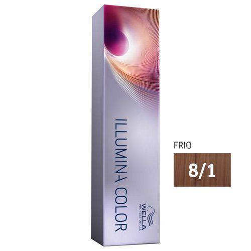 Illumina Color 8/1 Louro Claro Acinzentado - 60ml - Wella Professionals
