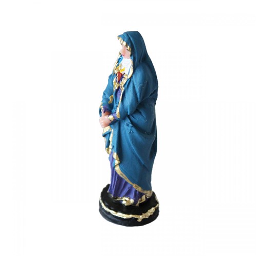 Imagem de Resina Sagrado Coração de Maria - 15 Cm | SJO Artigos Religiosos