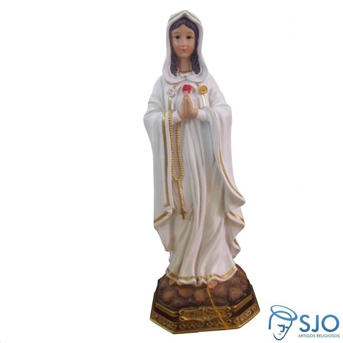 Imagem de Resina Nossa Senhora da Rosa Mistica - 9 Cm | SJO Artigos Religiosos