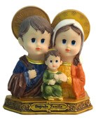 Imagem Infantil Sagrada Família - 10 Cm | SJO Artigos Religiosos