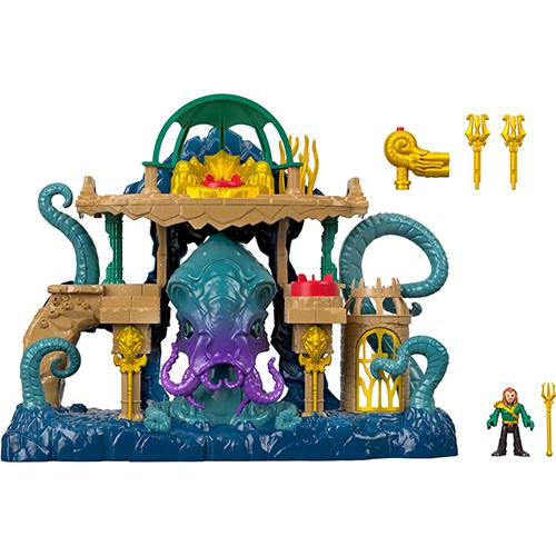 Imaginext Casa do Aquaman Fmx66 - Mattel