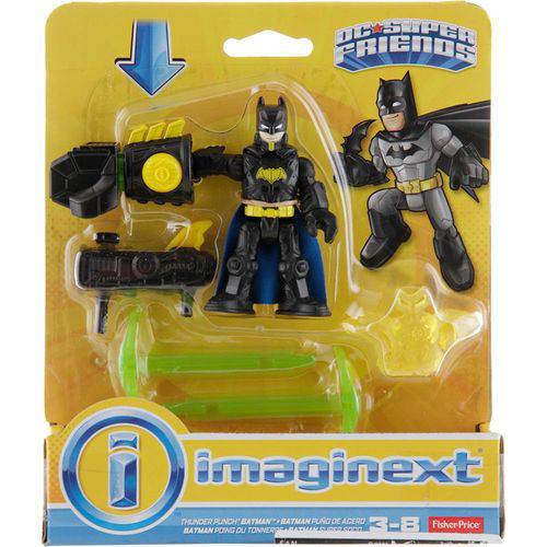 Imaginext Dc Super Amigos - Batman Super Soco - Fisher-price
