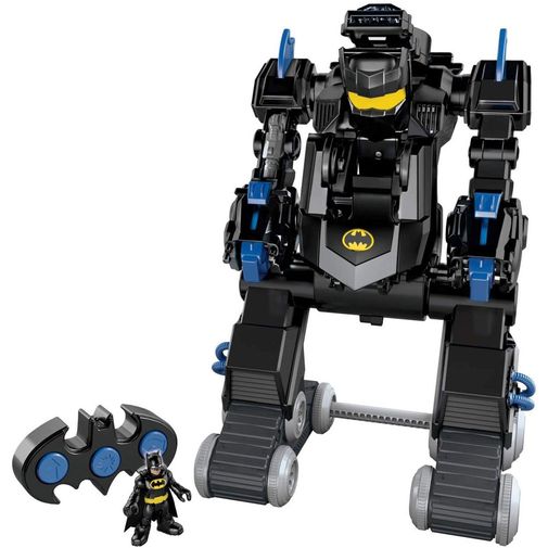 Imaginext DC Super Friends - Batman Batbot com Controle Remoto - Mattel