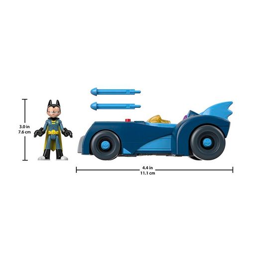 Imaginext Jovens Titãs Go! Robin e Batmóvel - Mattel