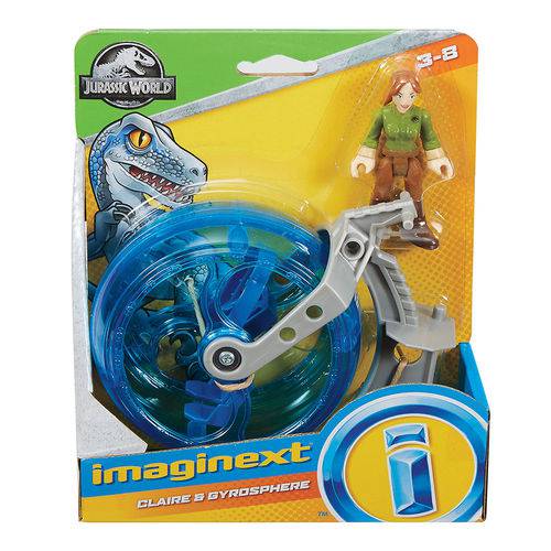 Imaginext Jurassic World Claire Gyrosphere - Mattel
