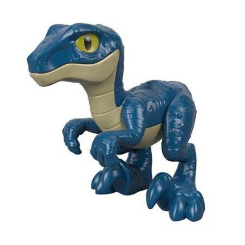 Imaginext - Jurassic World - Filhote Raptor Blue - Fisher-Price