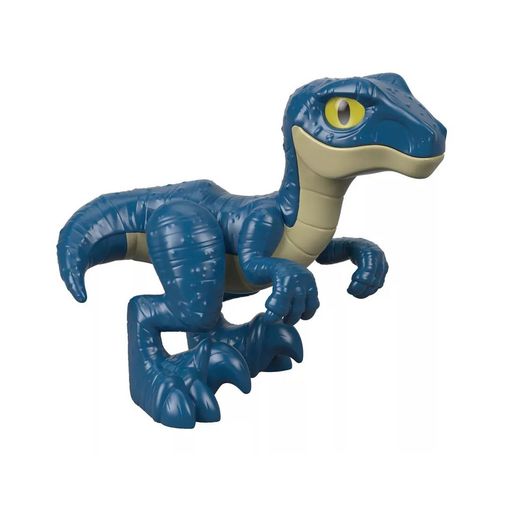 Imaginext Jurassic World - Raptor Azul - Fisher Price