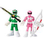 Imaginext Power Ranger - Ranger Verde & Ranger Rosa - Mattel