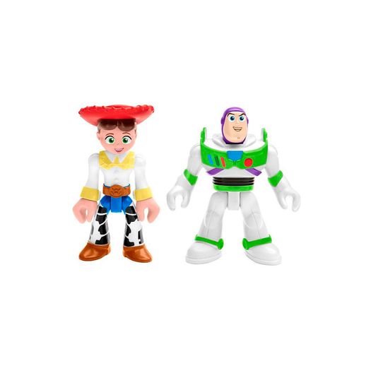 Imaginext Toy Story 4 Buzz Lightyear e Jessie - Mattel