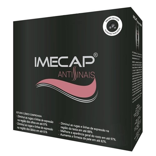 Imecap Antissinais com 45 Cápsulas + Imecap Antissinais Creme com 35g