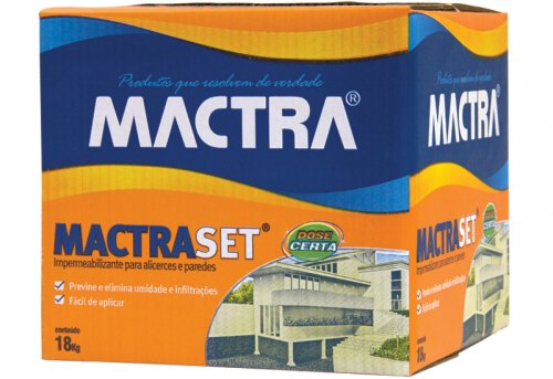 Impermeabilizante MACTRASET 18Kg Mactra