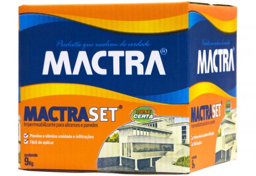 Impermeabilizante MACTRASET 9Kg Mactra